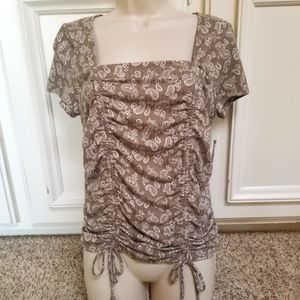 Nwt Wild Moss Top Large